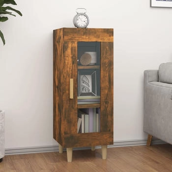 vidaXL Sideboard Räuchereiche 34,5 x 34 x 90 cm Holzwerkstoff (817426)