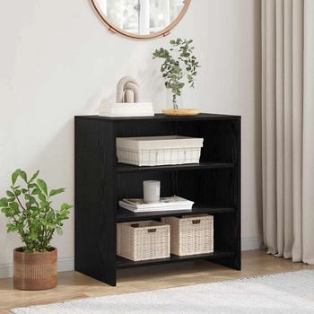 vidaXL Sideboard schwarz 70 x 41 x 75 cm Holzwerkstoff (875227)