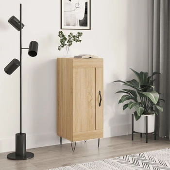 vidaXL Sideboard Sonoma-Eiche 34,5 x 34 x 90 cm Holzwerkstoff (830439)
