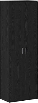 vidaXL Highboard schwarze Eiche 60 x 35 x 180 cm Holzwerkstoff (3365569)
