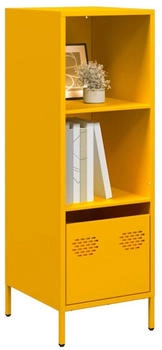 vidaXL Highboard senfgelb 35 x 39 x 103,5 cm Stahl (851379)