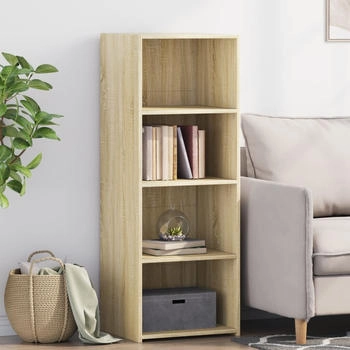 vidaXL Highboard Sonoma-Eiche 45 x 41 x 124 cm Holzwerkstoff (846392)