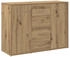 vidaXL Sideboard Artisan-Eiche 88 x 30 x 64 cm Holzwerkstoff (855893)