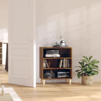 vidaXL Sideboard braun Eichen-Optik 57 x 35 x 70 cm Holzwerkstoff (813190)