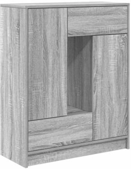vidaXL Sideboard mit Schubladen und Türen grau Sonoma 73 x 31 x 90 cm (861855)