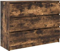 vidaXL Sideboard R&auml;uchereiche 100x35x76 cm Holzwerkstoff