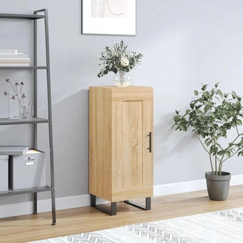 vidaXL Sideboard Sonoma-Eiche 34,5 x 34 x 90 cm Holzwerkstoff (830471)