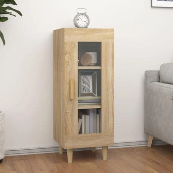 vidaXL Sideboard Sonoma-Eiche 34,5 x 34 x 90 cm Holzwerkstoff (812396)