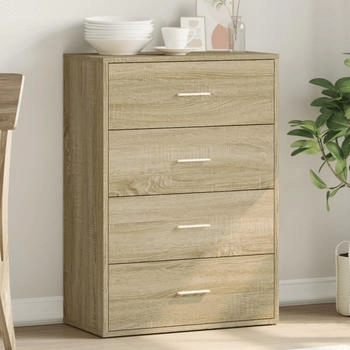 vidaXL Sideboard Sonoma-Eiche 60 x 31 x 84 cm Holzwerkstoff (840501)