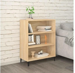 vidaXL Sideboard Sonoma-Eiche 69,5 x 32,5 x 90 cm Holzwerkstoff (812252)