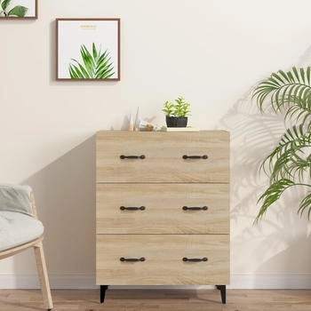 vidaXL Sideboard Sonoma-Eiche 69,5 x 34 x 90 cm Holzwerkstoff (812162)