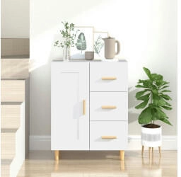 vidaXL Sideboard weiß 69,5 x 34 x 90 cm Holzwerkstoff (812222)