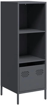 vidaXL Highboard anthrazit 35 x 39 x 103,5 cm Stahl (851378)