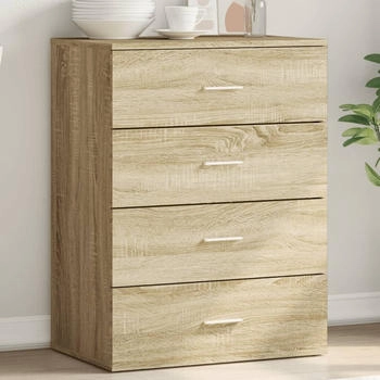 vidaXL Sideboard Sonoma-Eiche 60 x 39 x 80 cm Holzwerkstoff (840529)