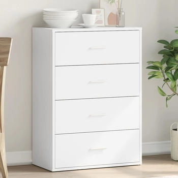 vidaXL Sideboard weiß 60 x 31 x 84 cm Holzwerkstoff (840499)