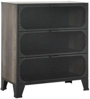 vidaXL Aufbewahrungsschrank Grau 72x36x82 cm Metall und MDF