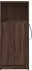 vidaXL LED-Sideboard Braun Eichen-Optik 42,5x34x100 cm Holzwerkstoff (852158)