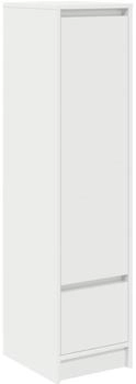 vidaXL Highboard Weiß 29,5x34x119,5 cm Holzwerkstoff (861652)