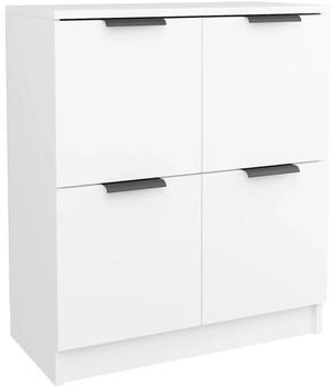 vidaXL Sideboard Weiß 60x30x70 cm Holzwerkstoff (811097)