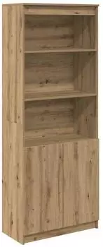 vidaXL Highboard Artisan-Eiche 70x35x180 cm Holzwerkstoff (3328479)