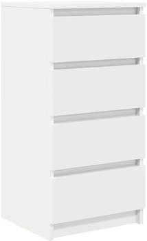 vidaXL Sideboard Wei&szlig; 37,5x35x76 cm Holzwerkstoff (861751)