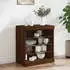 vidaXL Sideboard mit LED-Leuchten Braun Eichen-Optik 60,5x37x67 cm (836699)