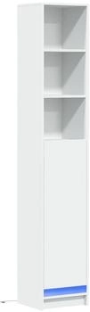 vidaXL LED-Sideboard Weiß 36x32,5x200 cm Holzwerkstoff (852124)