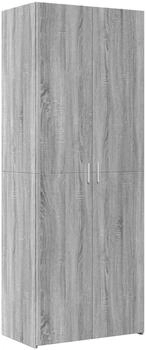 vidaXL Highboard Grau Sonoma 70x42,5x185 cm Holzwerkstoff (3281425)