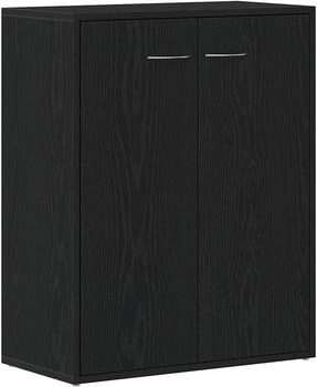 vidaXL Sideboard Schwarze Eiche 60x30x75 cm Holzwerkstoff (862449)