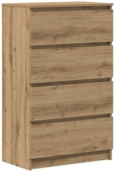 vidaXL Sideboard Artisan-Eiche 60x35x98,5 cm Holzwerkstoff (861129)