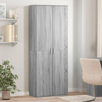 vidaXL Highboard Grau Sonoma 70x35x180 cm Holzwerkstoff (3276663)