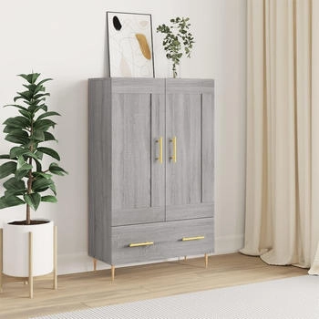 vidaXL Highboard Grau Sonoma 69,5x31x115 cm Holzwerkstoff (830314)