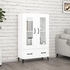 vidaXL Highboard Weiß 70x31x115 cm Holzwerkstoff (812555)