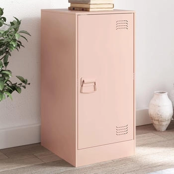 vidaXL Sideboard Rosa 34,5x39x73 cm Stahl (841710)