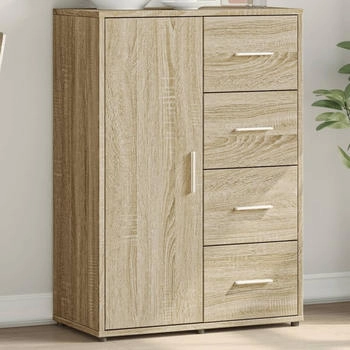 vidaXL Sideboard Sonoma-Eiche 60x31x84 cm Holzwerkstoff (840508)