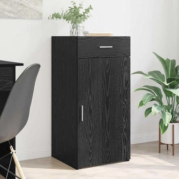 vidaXL Sideboard Schwarze Eiche 42,5x40x93 cm Holzwerkstoff (883149)
