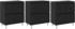 vidaXL Sideboards 3 Stk. Schwarze Eiche 180x35x70 cm Holzwerkstoff (3394526)