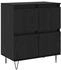 vidaXL Sideboards 3 Stk. Schwarze Eiche 180x35x70 cm Holzwerkstoff (3394526)