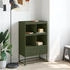 vidaXL Highboard Olivgrün 68,5x39x111,5 cm Kaltgewalzter Stahl (846606)