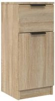 vidaXL Sideboard Sonoma-Eiche 30x30x70 cm Holzwerkstoff