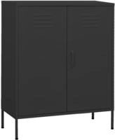 vidaXL Lagerschrank Anthrazit 80x35x101,5 cm Stahl