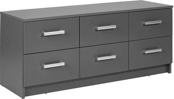 Albert Roller Elenzio 6S Kommode mit 6 Schubladen Graphitgrau (13087310)