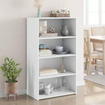 vidaXL Highboard Weiß 70x41x124 cm Holzwerkstoff (846404)