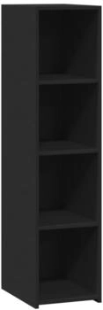 vidaXL Highboard Schwarz 30x41x124 cm Holzwerkstoff (846377)