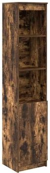 vidaXL Highboard Räuchereiche 37,5x35x180 cm Holzwerkstoff (861674)
