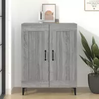 Sideboard Grau Sonoma 69,5x34x90 Cm Holzwerkstoff Vidaxl