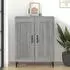 vidaXL Sideboard Grau Sonoma 69,5x34x90 cm Holzwerkstoff (817343)
