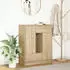 vidaXL Sideboard mit Schubladen und Türen Sonoma-Eiche 73x31x90 cm (861852)