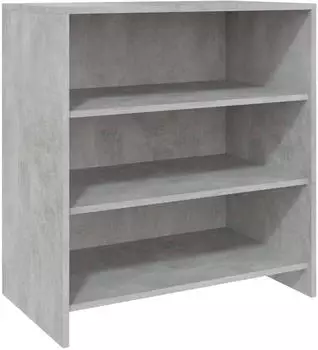 vidaXL Sideboard Betongrau 70x40,5x75 cm Holzwerkstoff (809759)