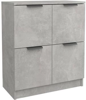 vidaXL Sideboard Betongrau 60x30x70 cm Holzwerkstoff (811101)